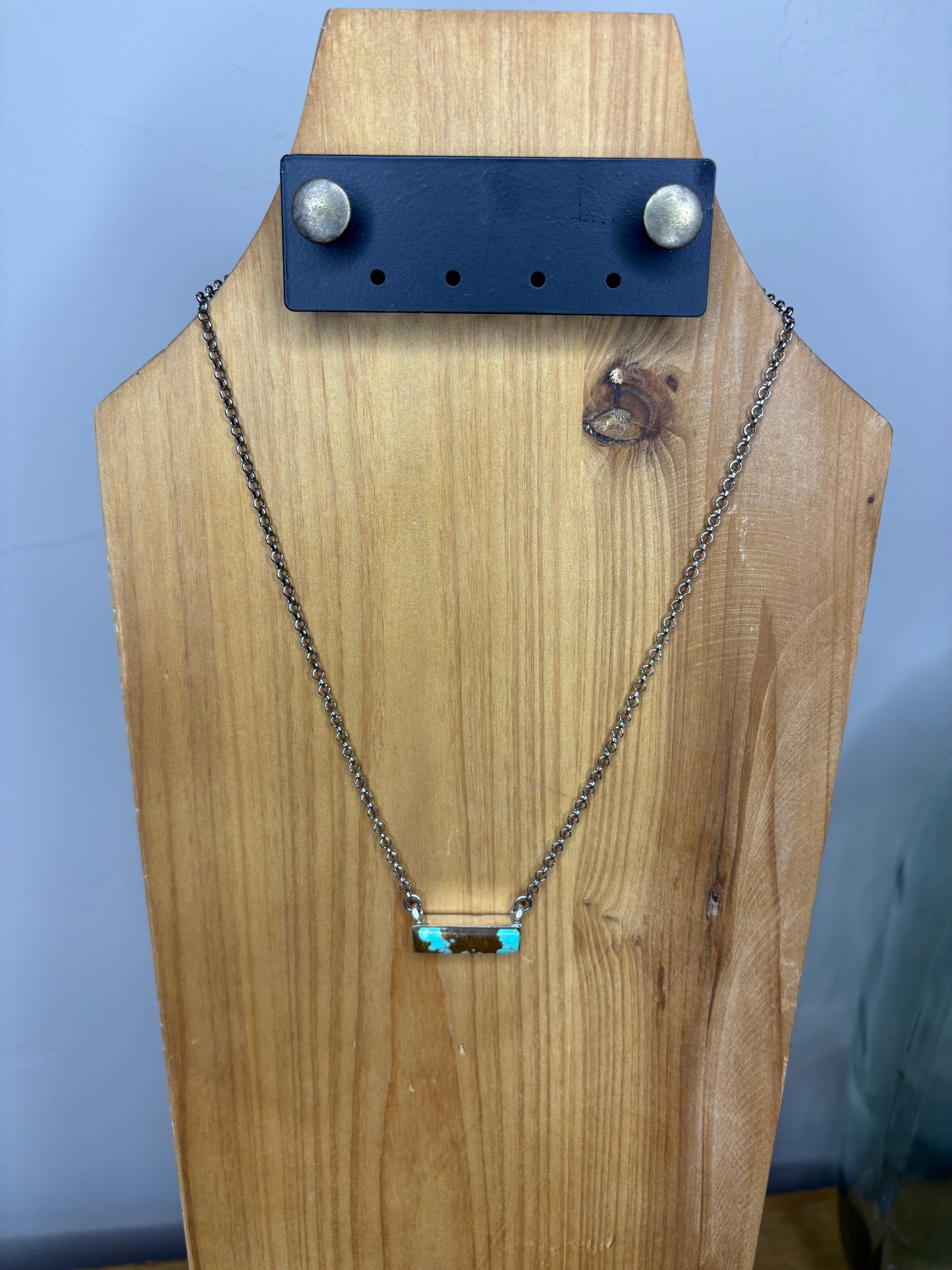 Boulder Turquoise Bar Necklace - MULTIPLE VARIATIONS