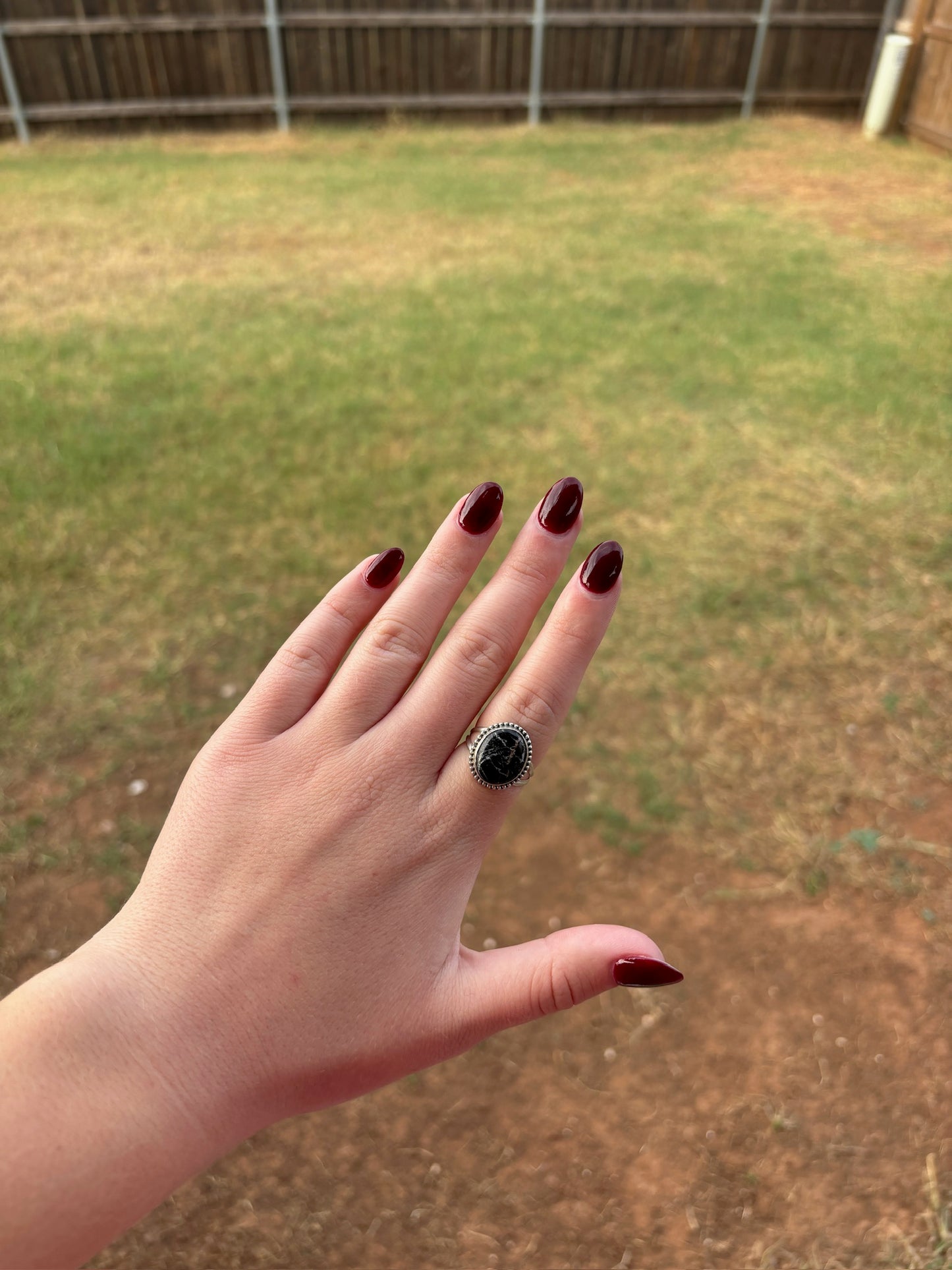 White Buffalo Medium Circle Ring - MULTIPLE OPTIONS
