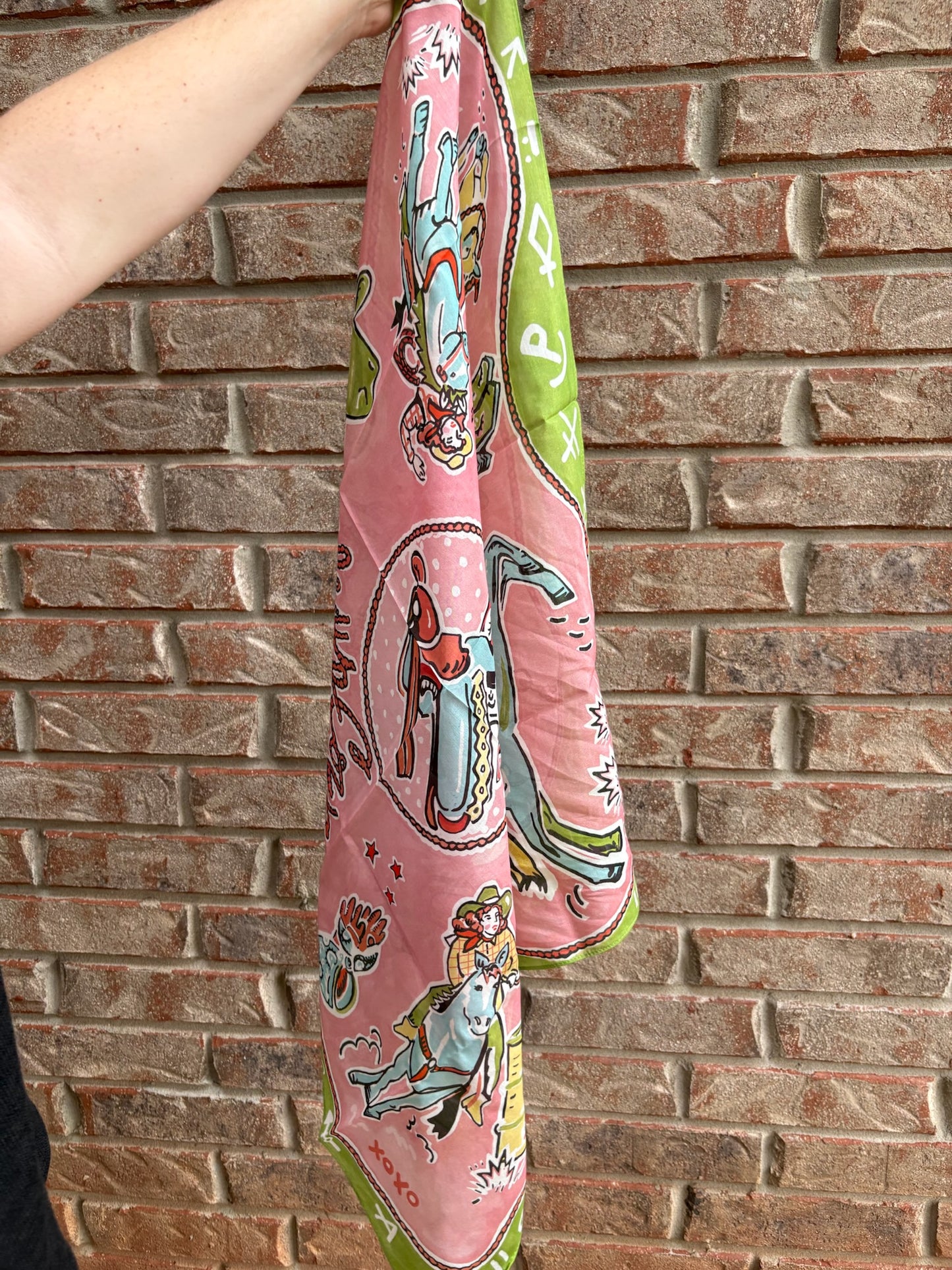 Saddle Up Cowgirl Shorty Scarf
