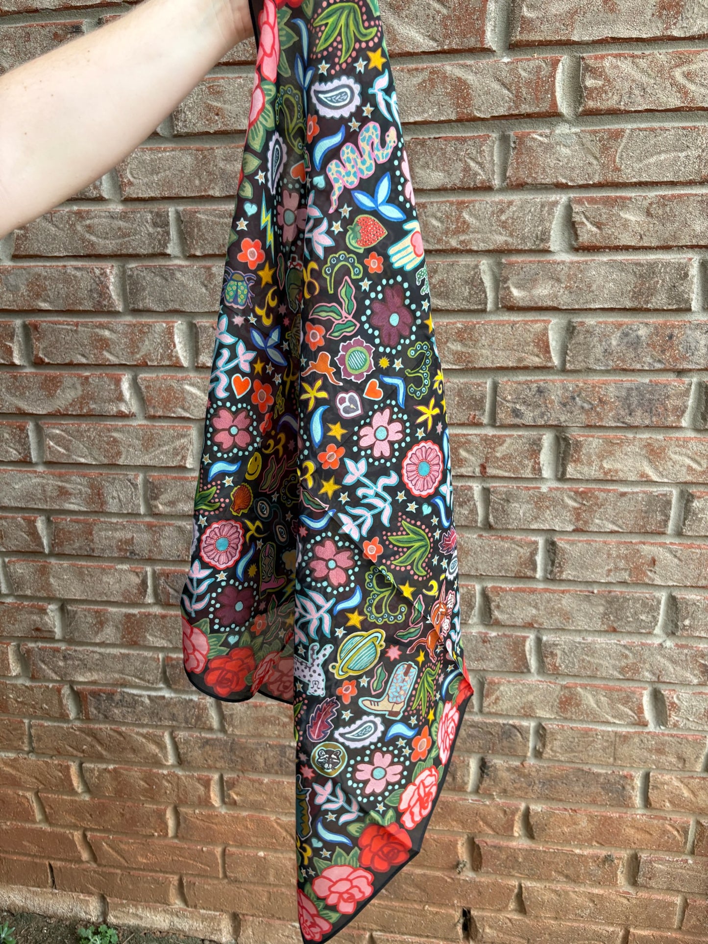 Rose Ranch Shorty Scarf
