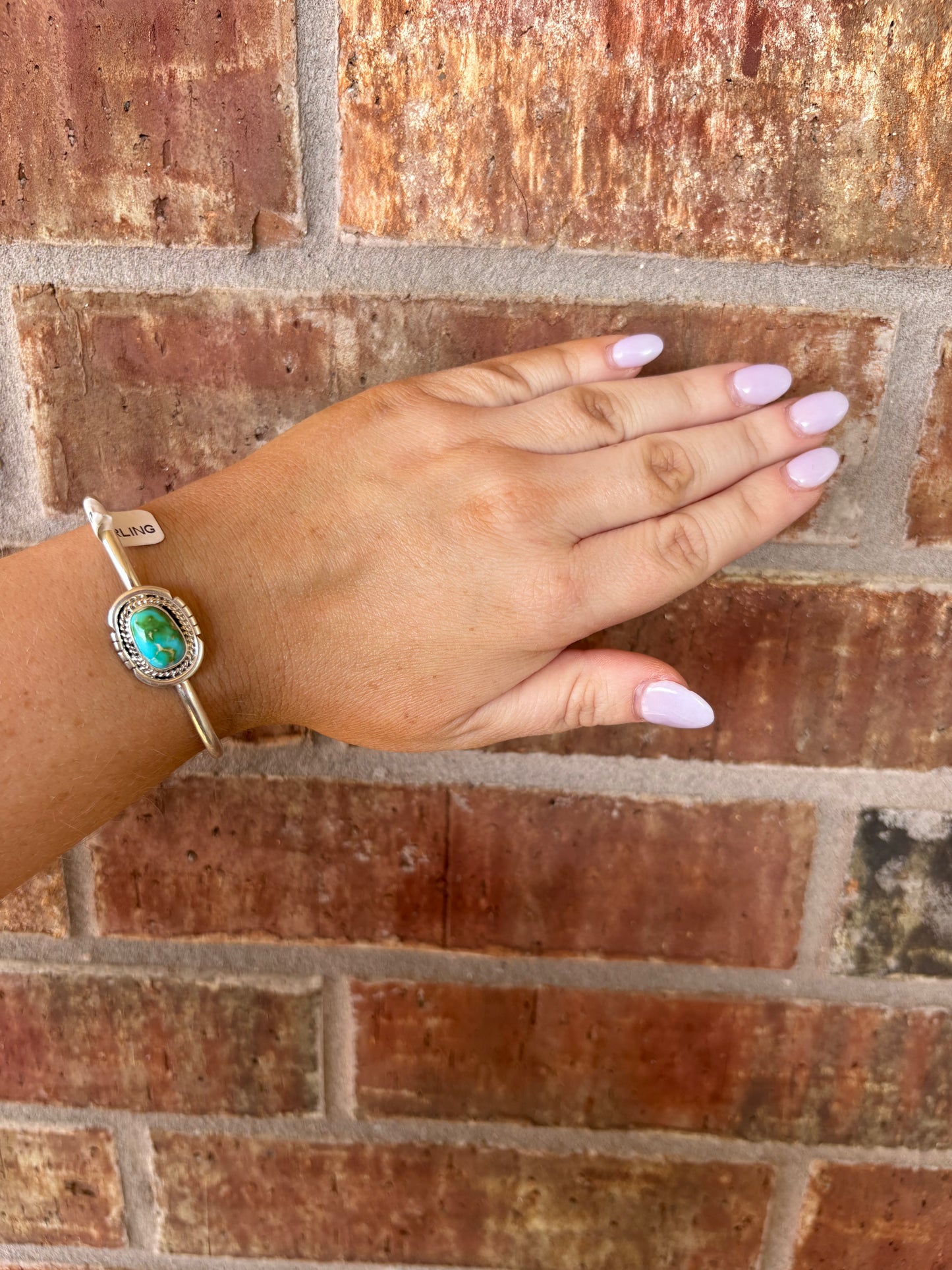 Sierra Bella Small Oval Single Stone Cuff