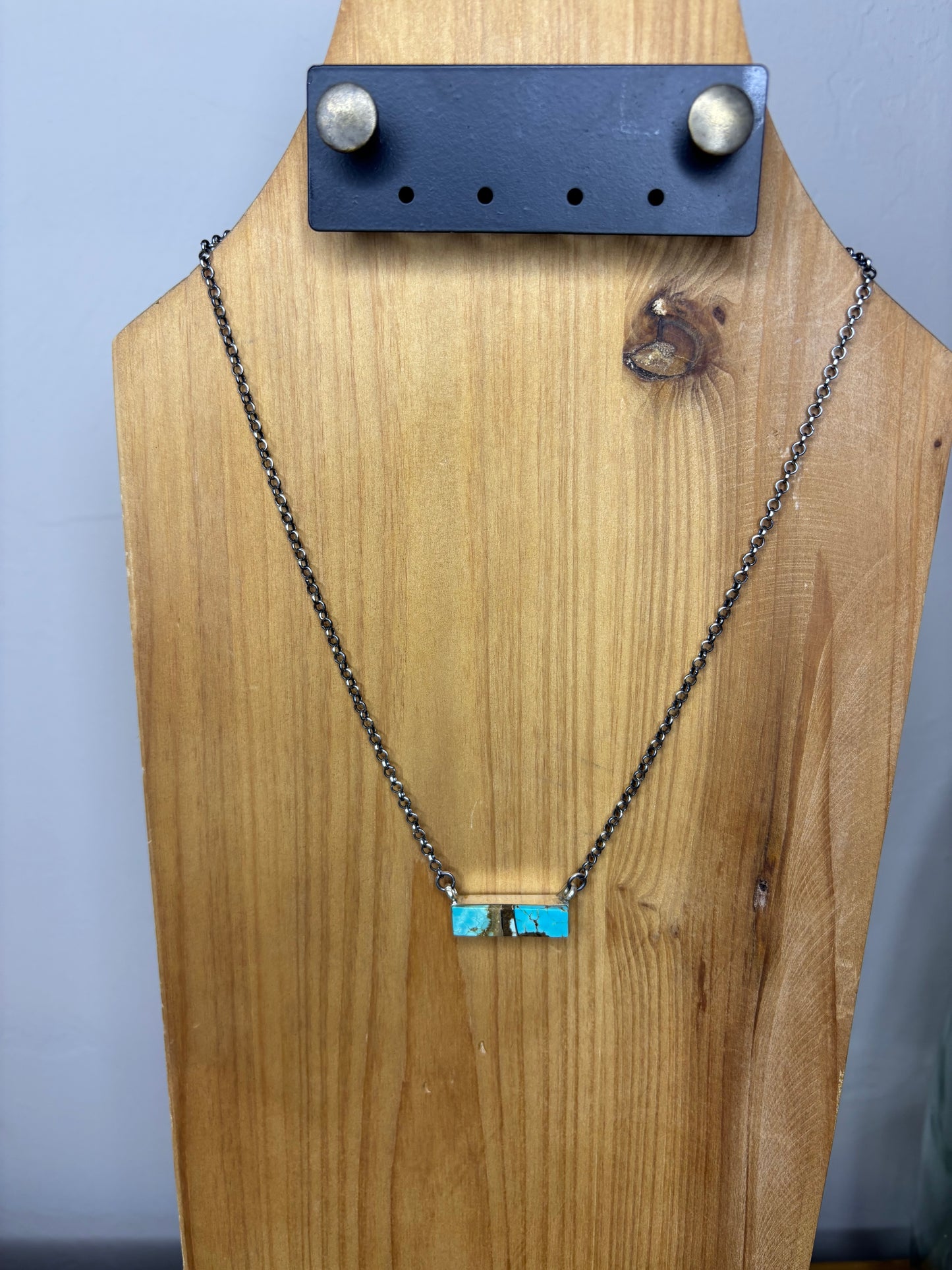 Boulder Turquoise Bar Necklace - MULTIPLE VARIATIONS