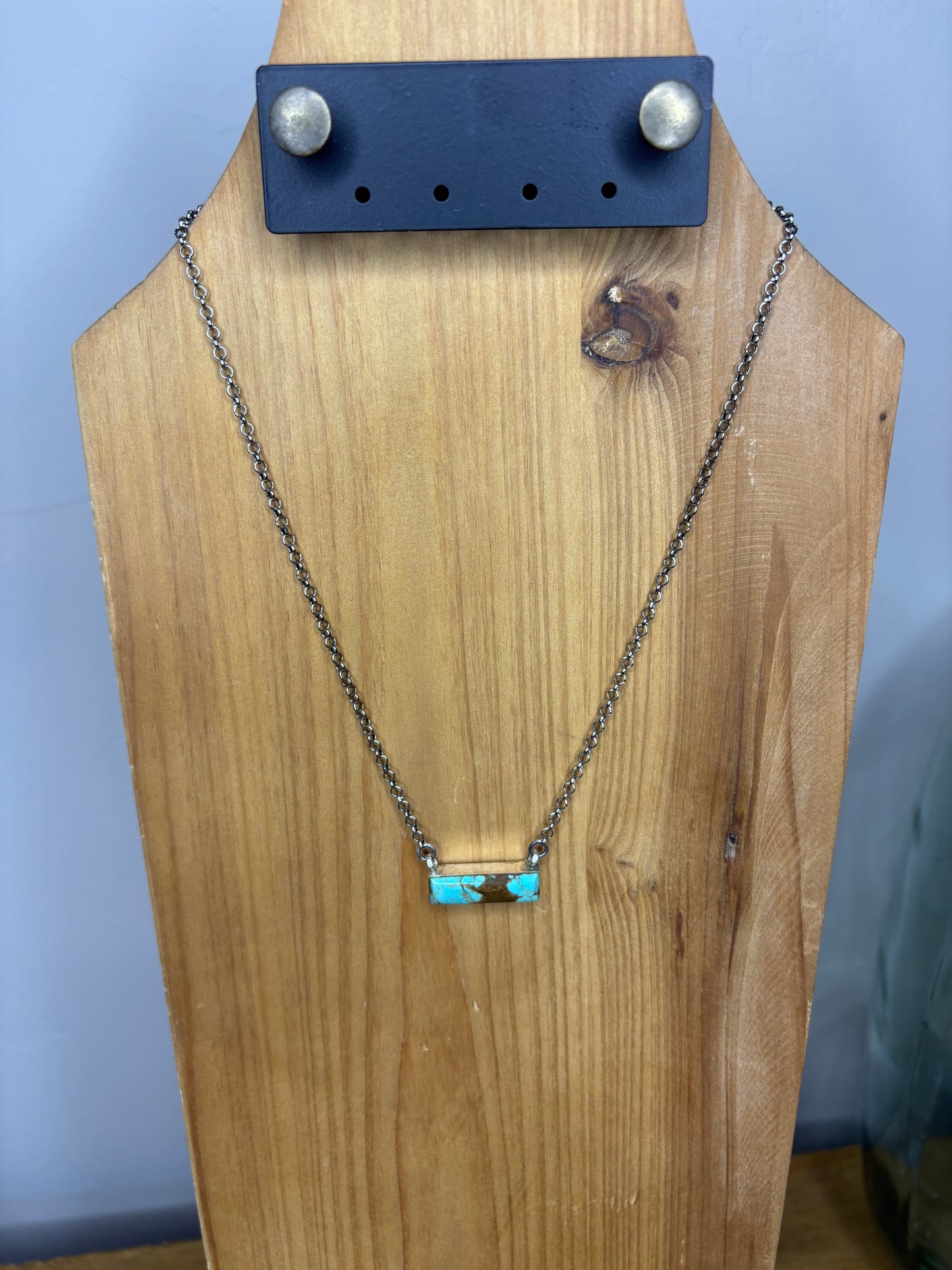 Boulder Turquoise Bar Necklace - MULTIPLE VARIATIONS