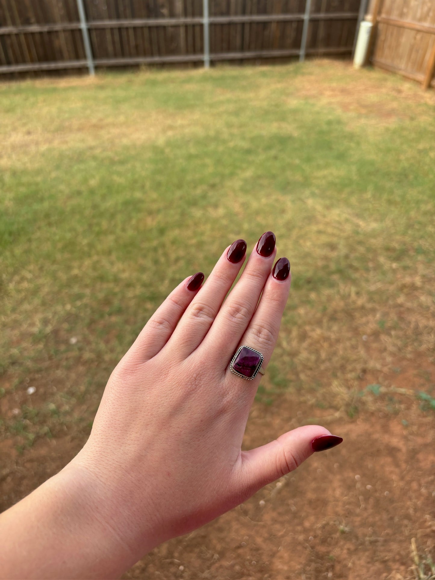 Purple Spiny Medium Rope Border Rings - MULTIPLE OPTIONS