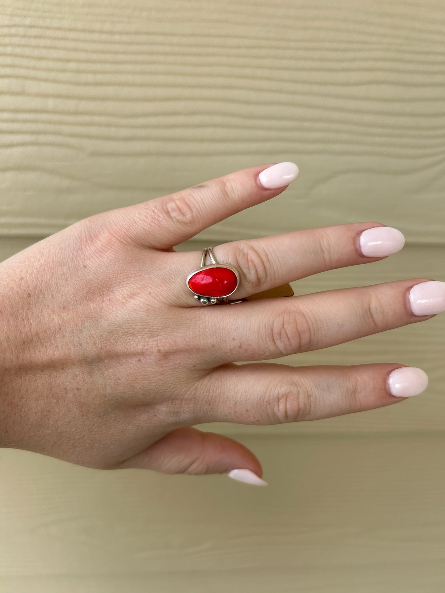 Rosarita Single Stone Ring - SIZE 7 3/4