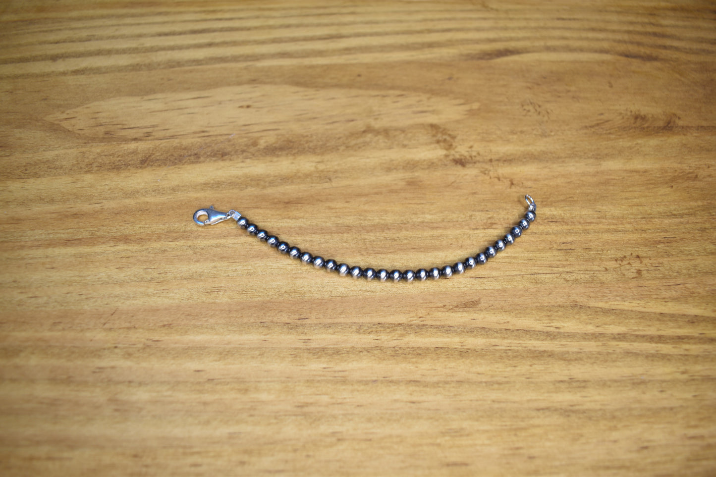 4" Sterling Silver Pearl Necklace Extender
