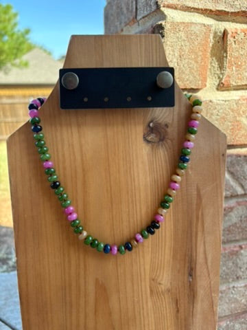 Urban Cowgirl Glass Bead Necklaces - MULTIPLE OPTIONS