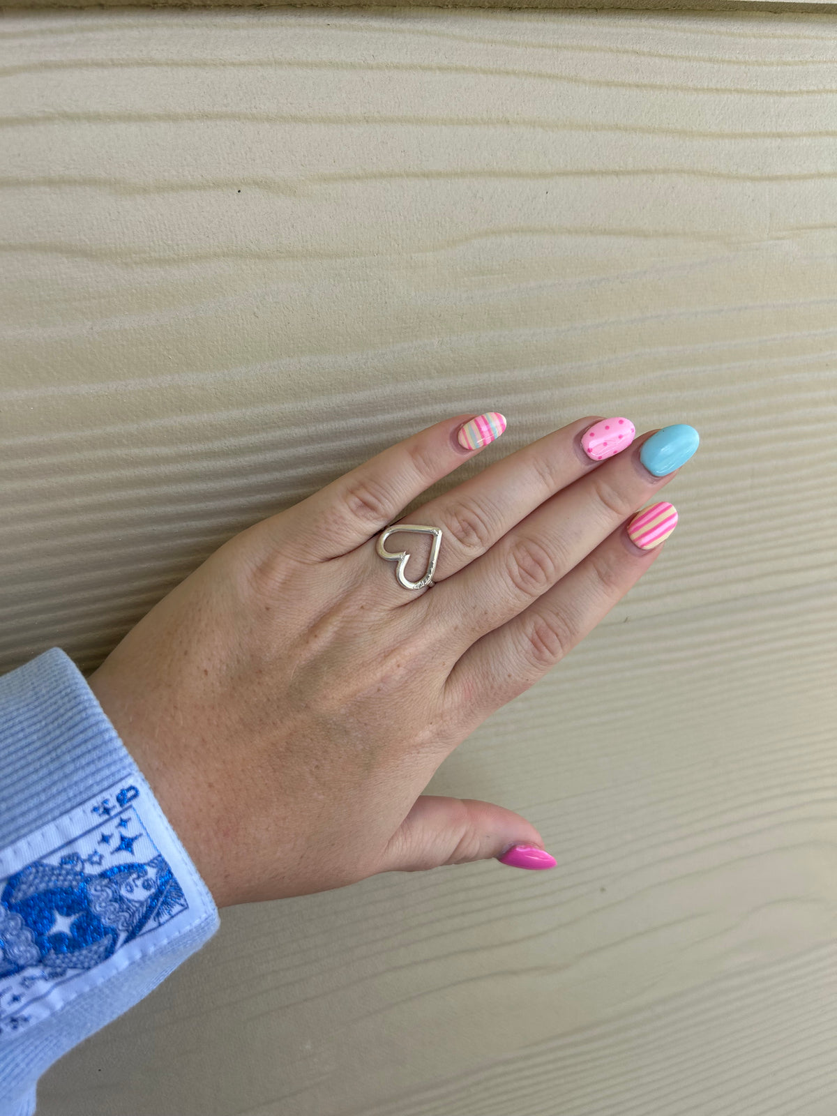 ILY Heart Simple Ring - MULTIPLE SIZES