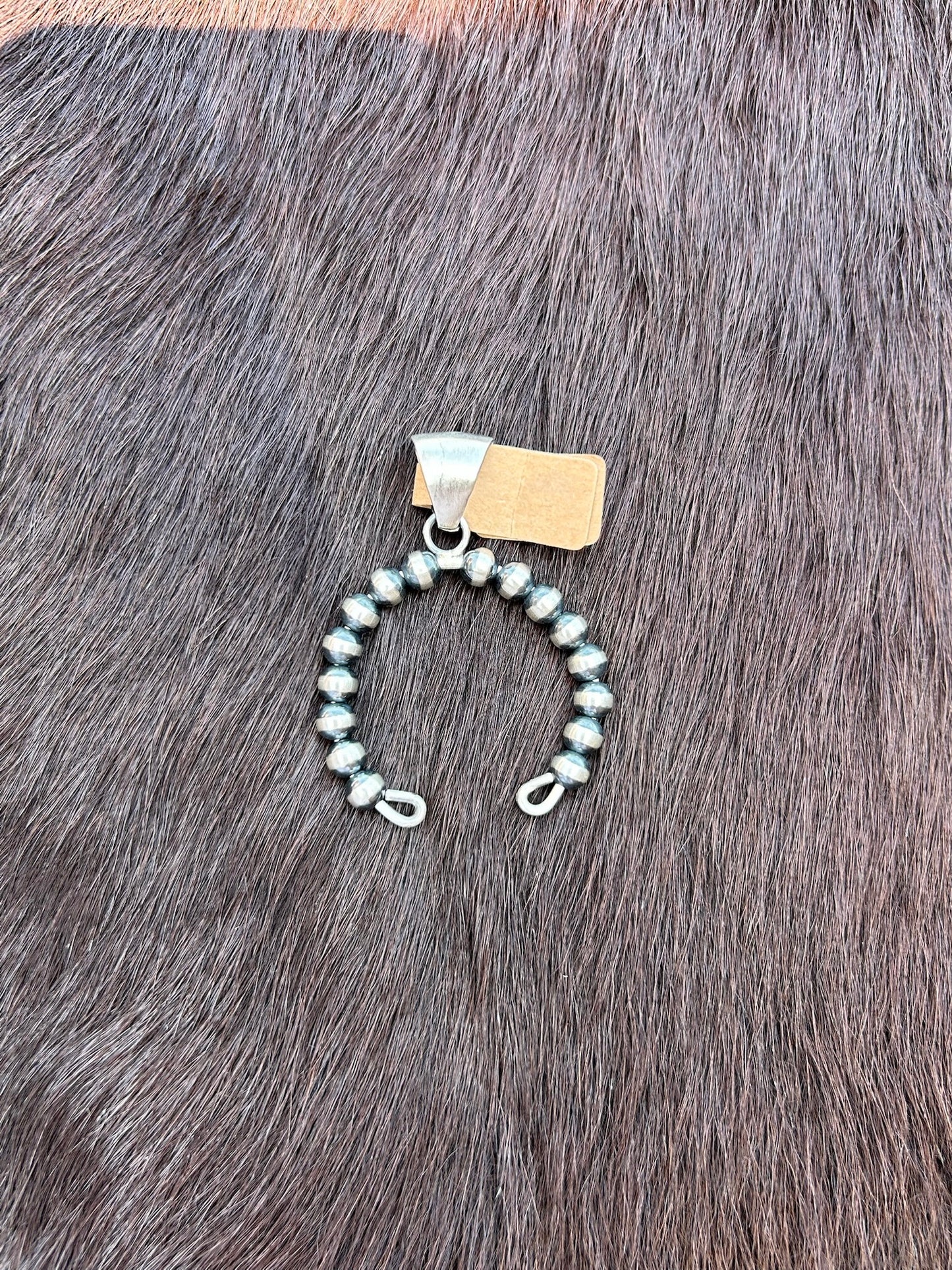 Sterling Silver Pearl Naja Pendant