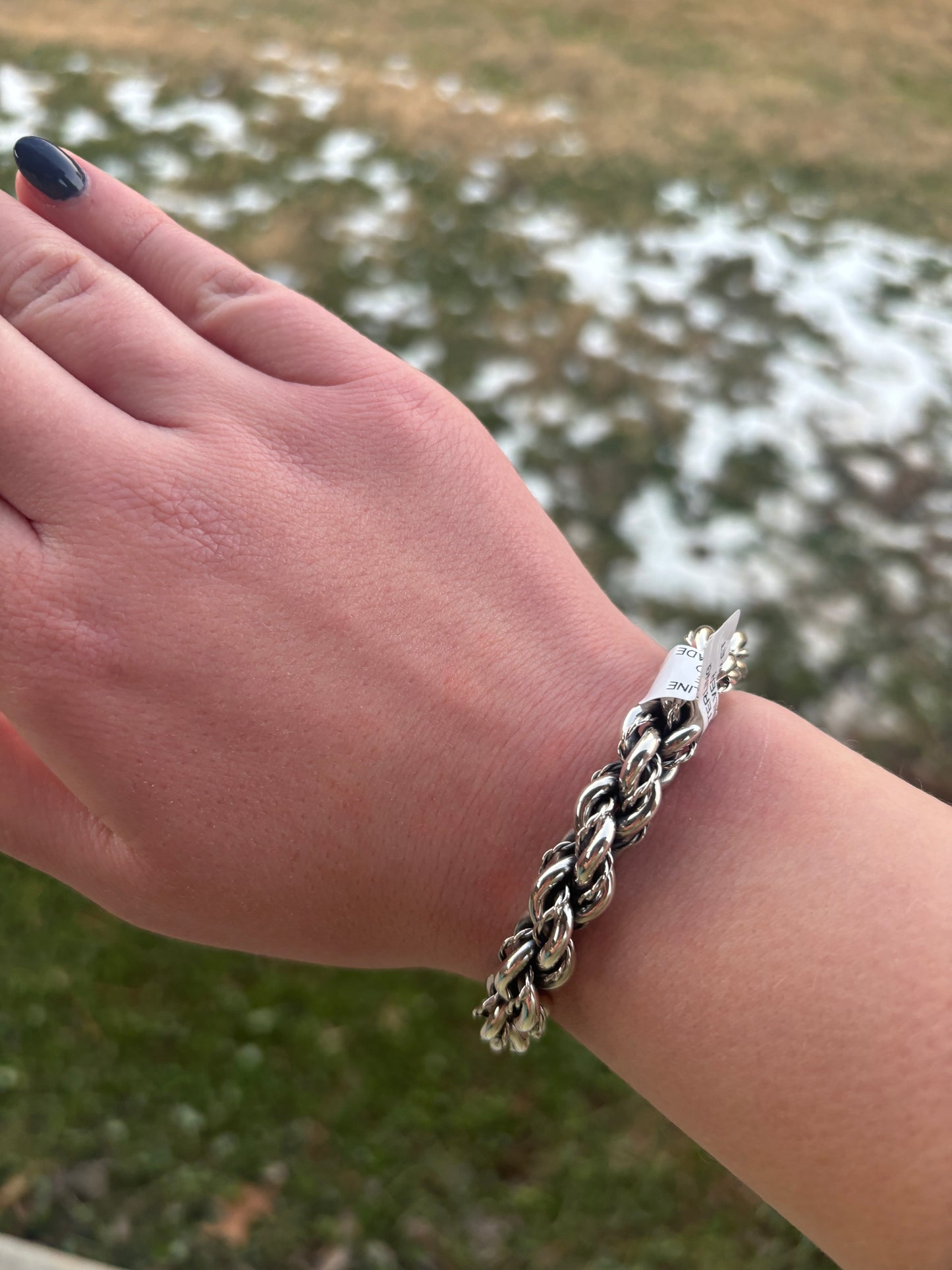 "The Marci" Thick Rope Cuff