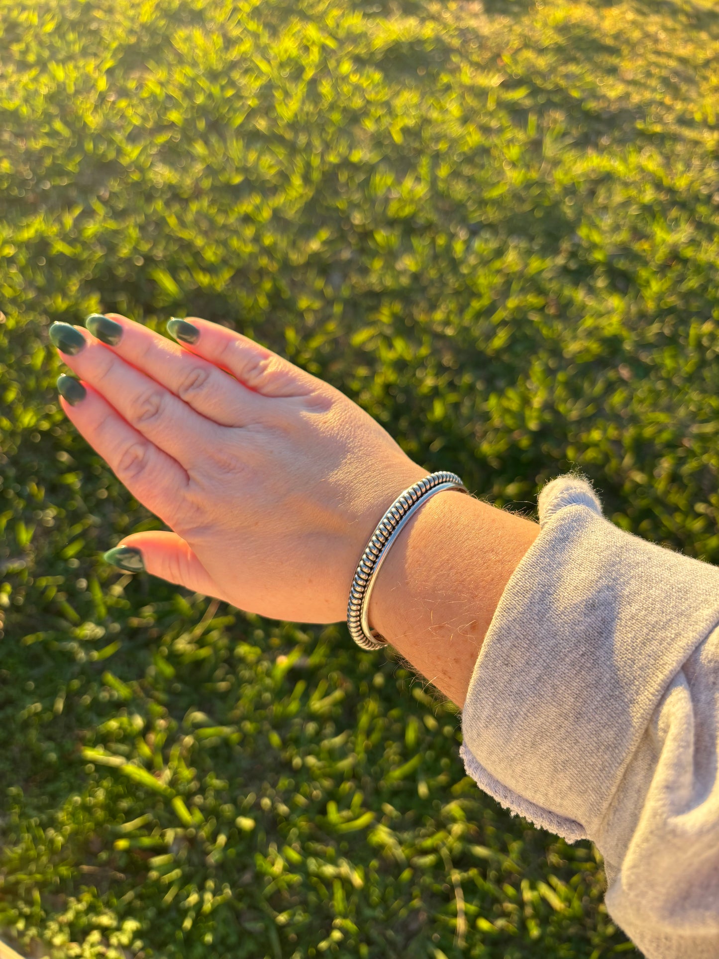 The Morgan Sterling Coil Cuff