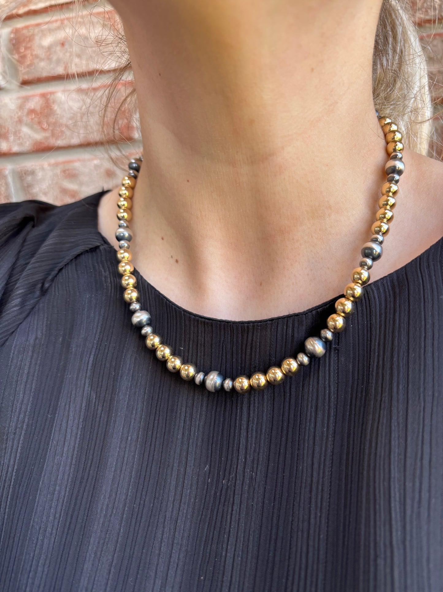 The Showtime Mixed Metal Necklace - 17"