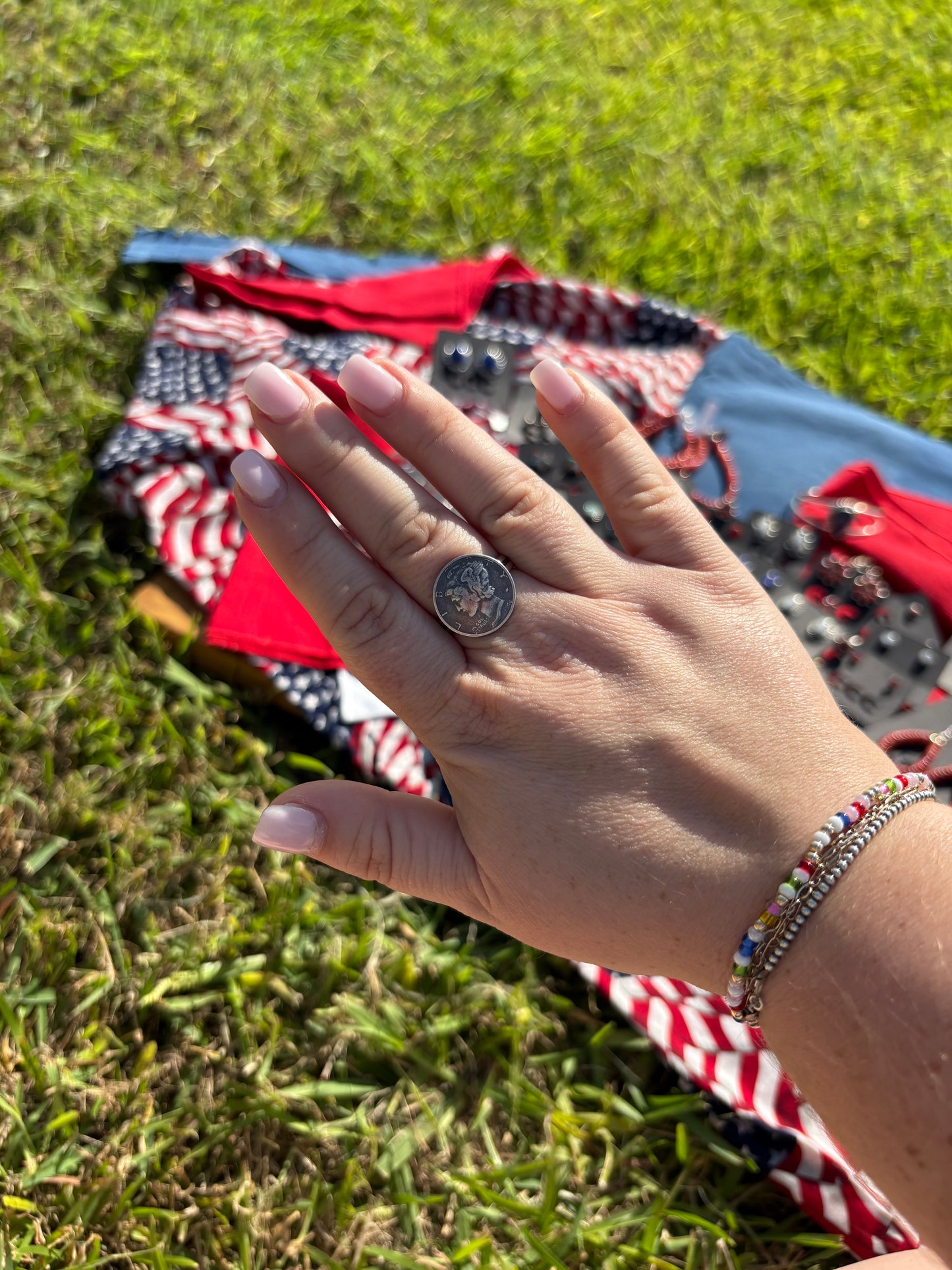 Liberty Coin Ring - MULTIPLE SIZES
