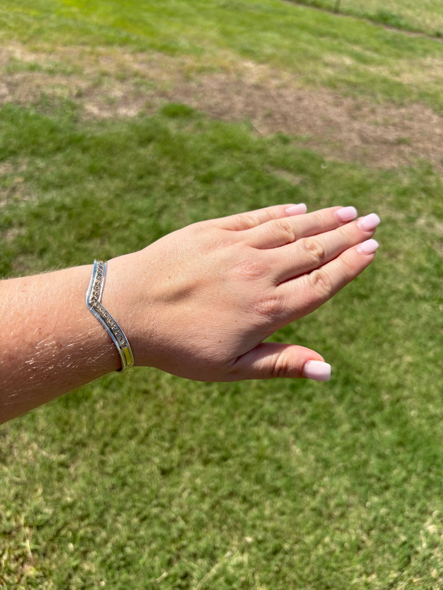 Mixed Metal Point Cuff