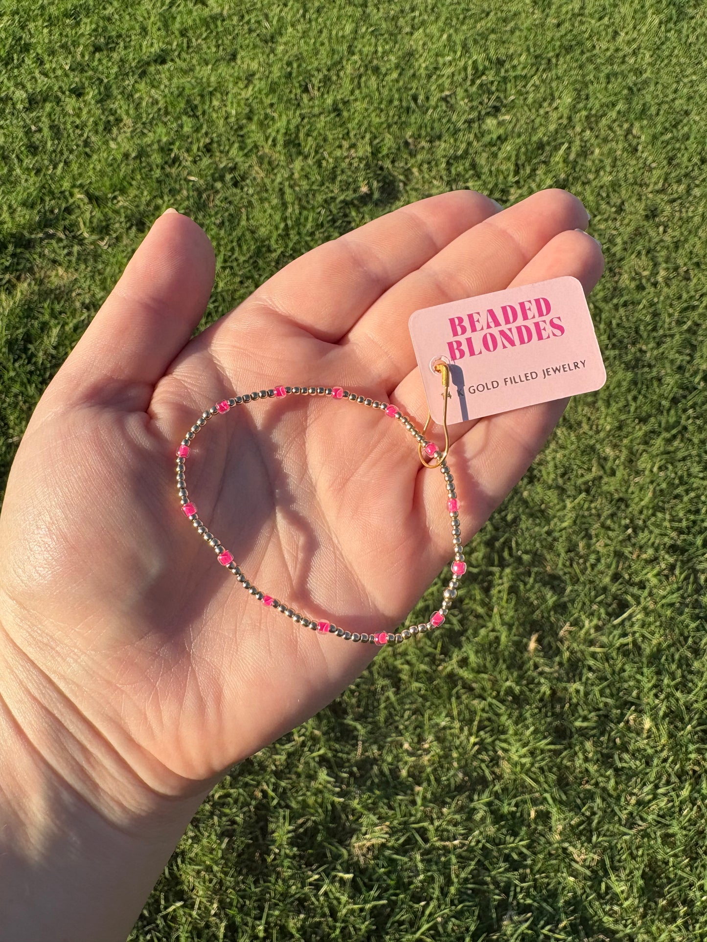 BB Hot Pink Poppi Bracelet