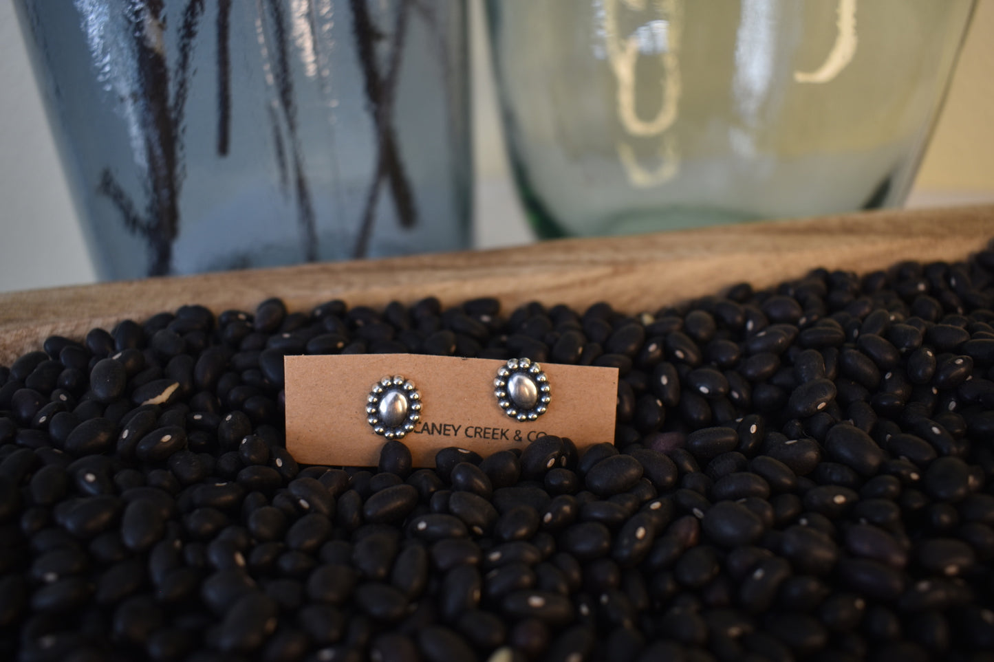 Sterling Throwback Mini Studs
