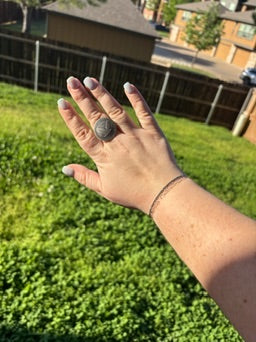 Eagle Half Dollar Coin Ring - MULTIPLE SIZES