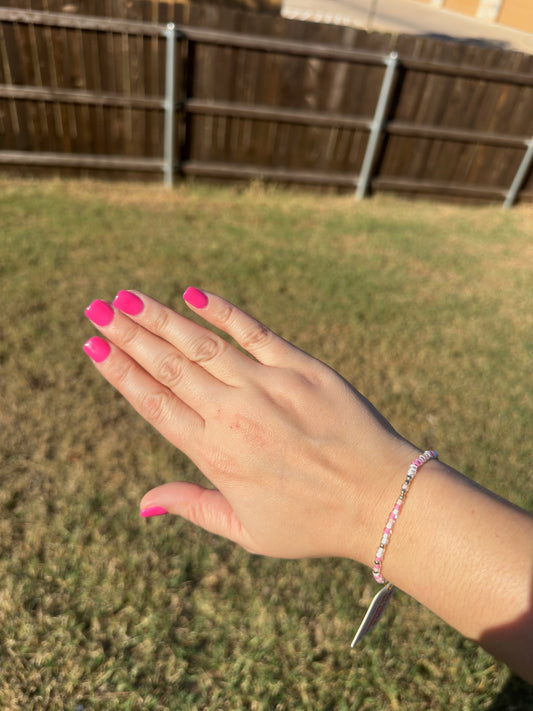 BB Rosey Pink Sprinkle Bracelet