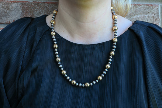 The Spring Mixed Metal Necklace - 21"