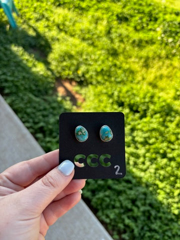 Sierra Bella Round Studs - MULTIPLE STYLES