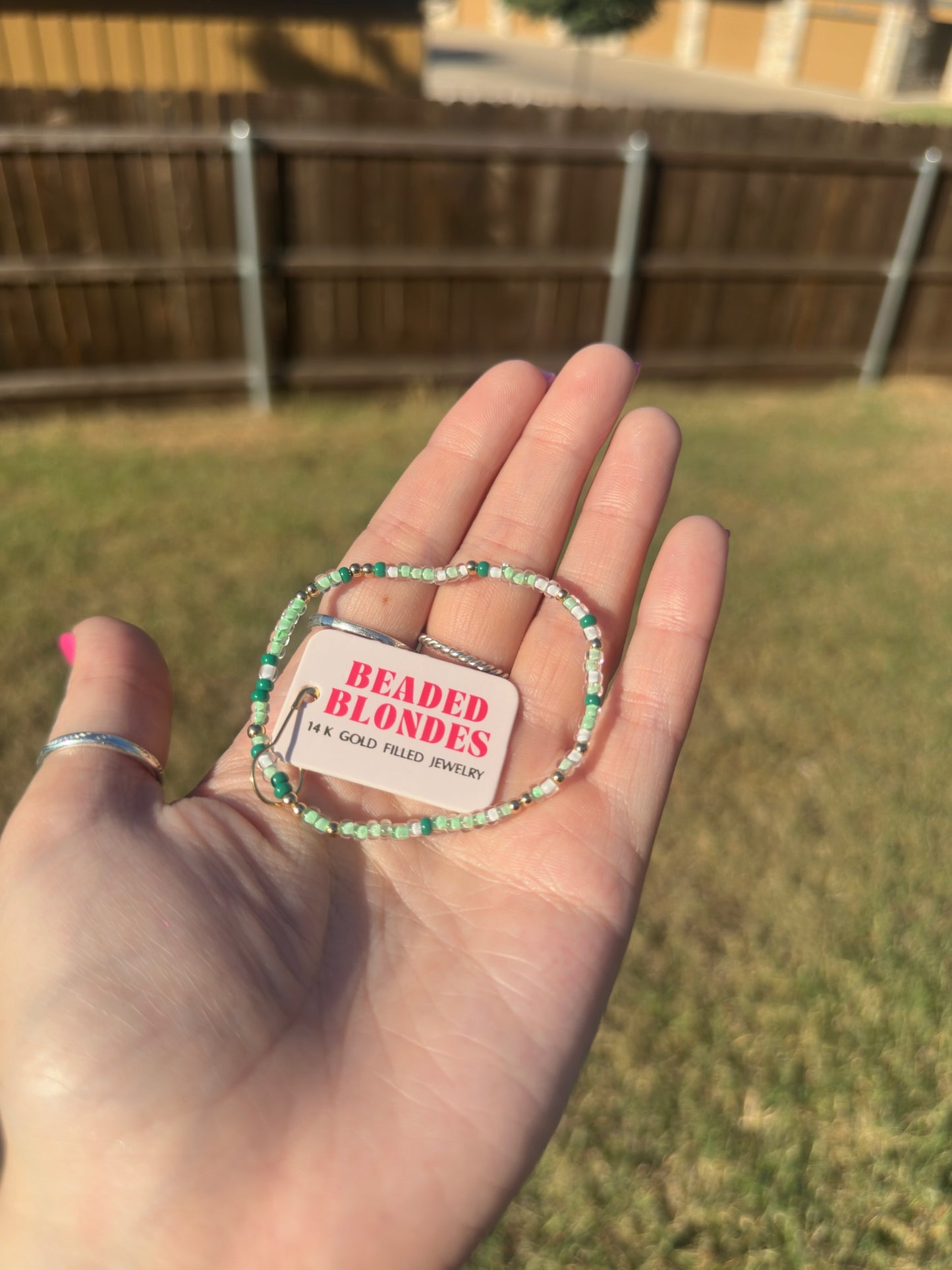 BB Matcha Sprinkle Bracelet