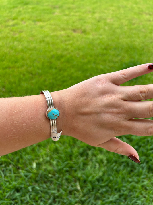 Turquoise Double Band Cuff - Multiple Options