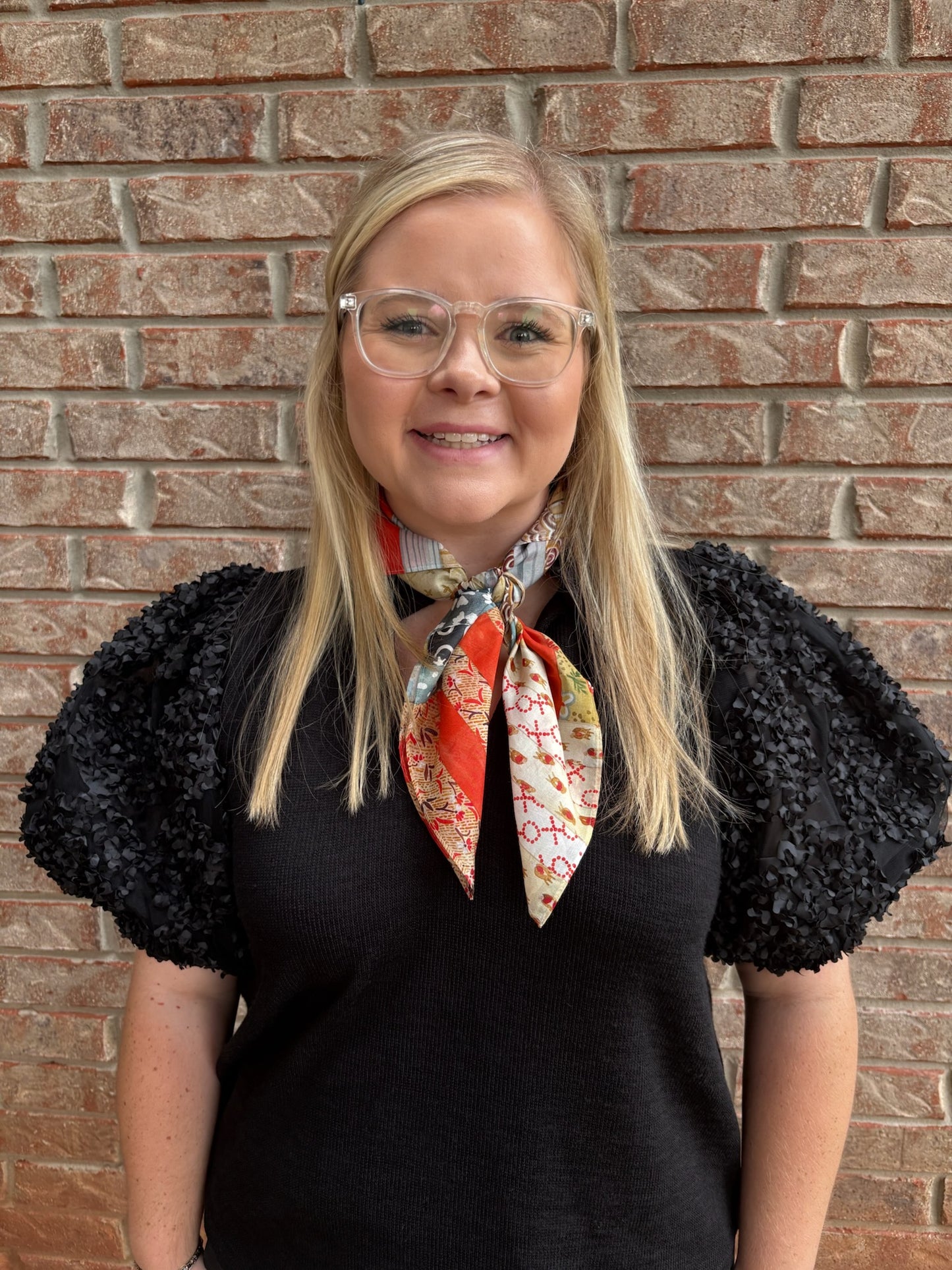 Log Cabin Shorty Scarf