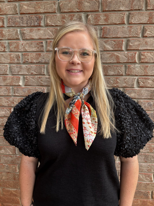 Log Cabin Shorty Scarf