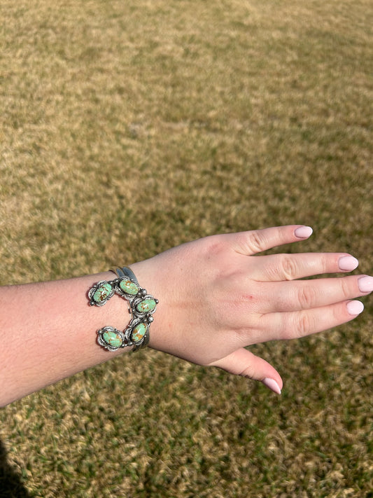 Nevada Turquoise Naja Cuff
