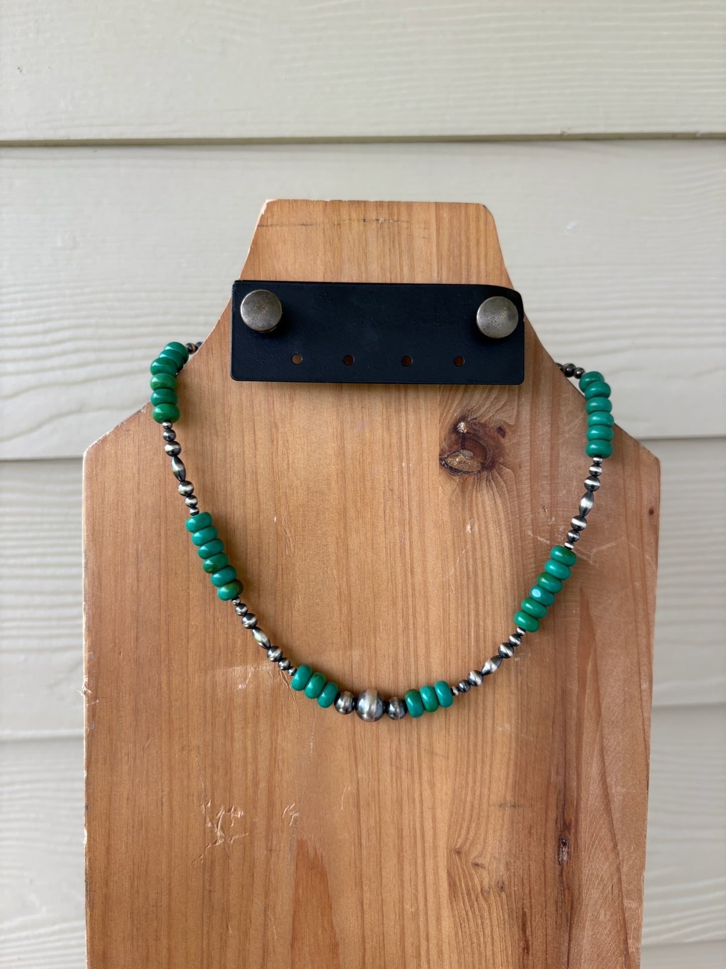 The Cactus with Variated Sterling Pearls Necklace