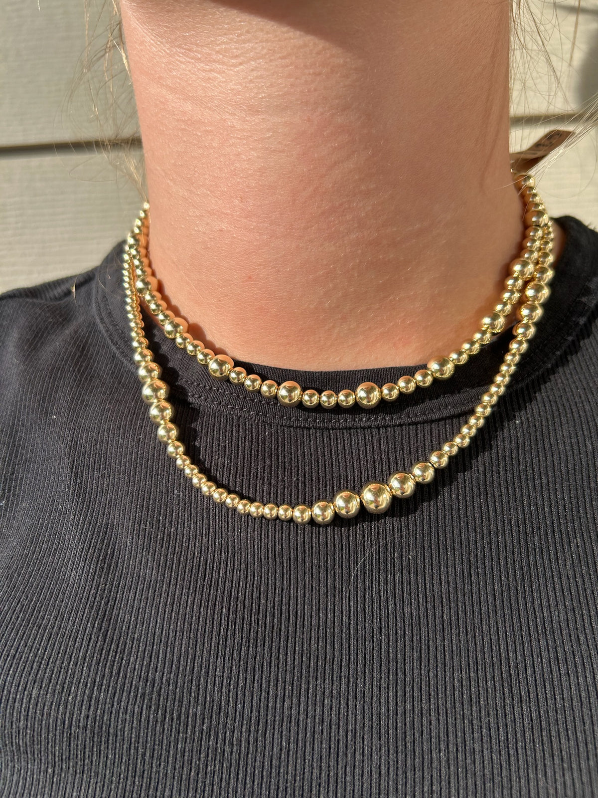 Variated Gold Filled Necklace - MULTIPLE