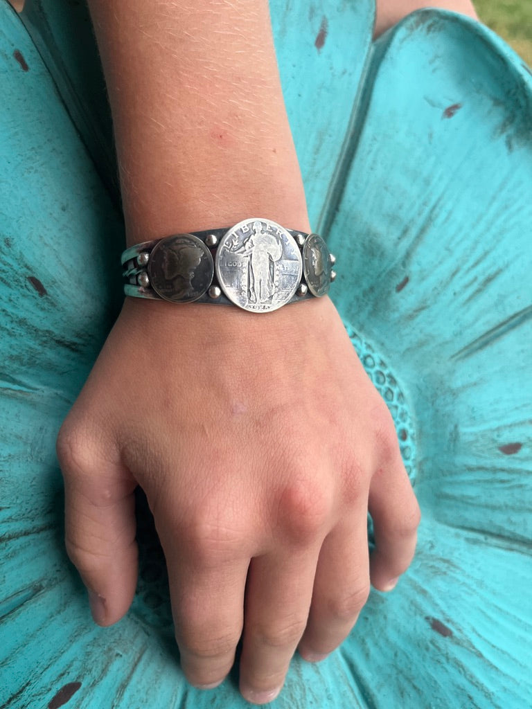 Liberty 3-Coin Cuff