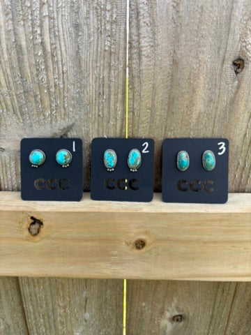 Kingman Round Rope Border Earrings - MULTIPLE OPTIONS