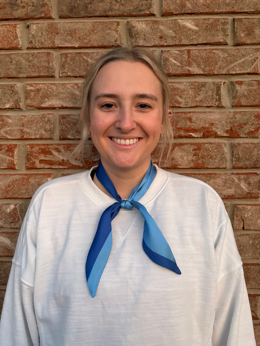 Feeling Blues Twilly Scarf