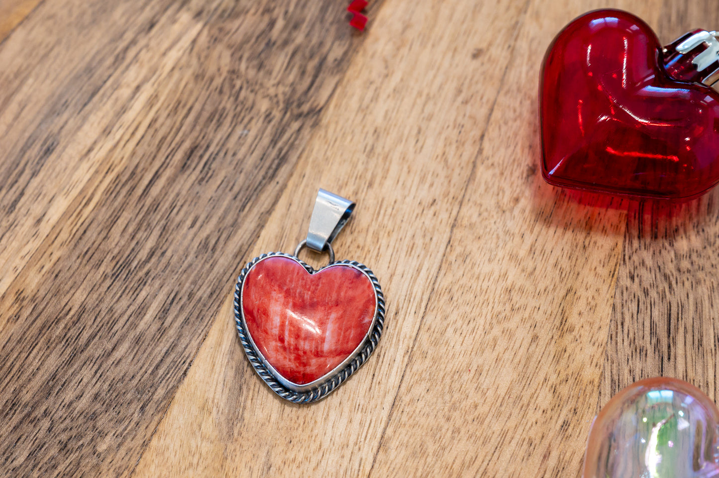 Natural Spiny Heart Pendant