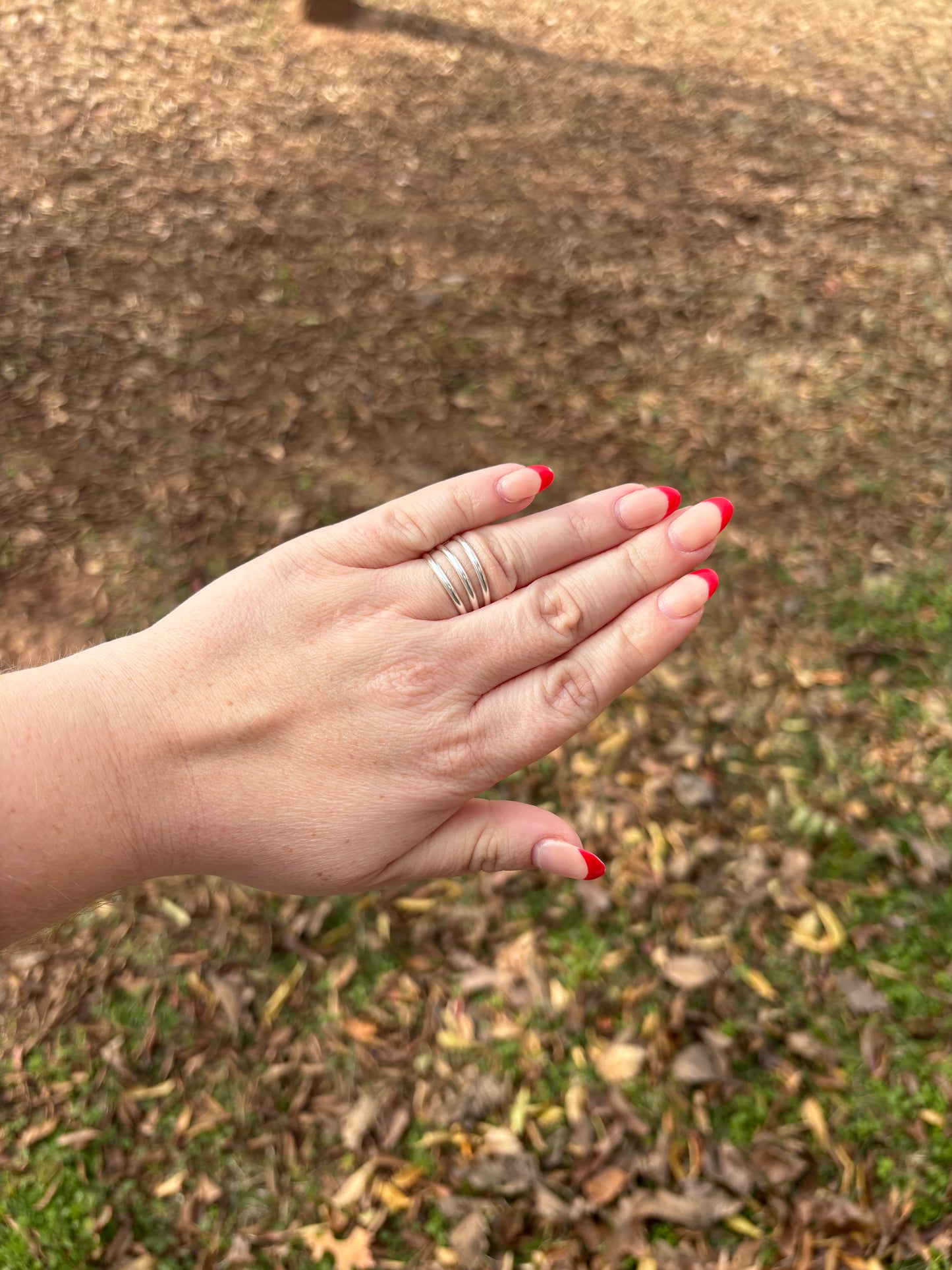 Three Band Ring - MULTIPLE SIZES