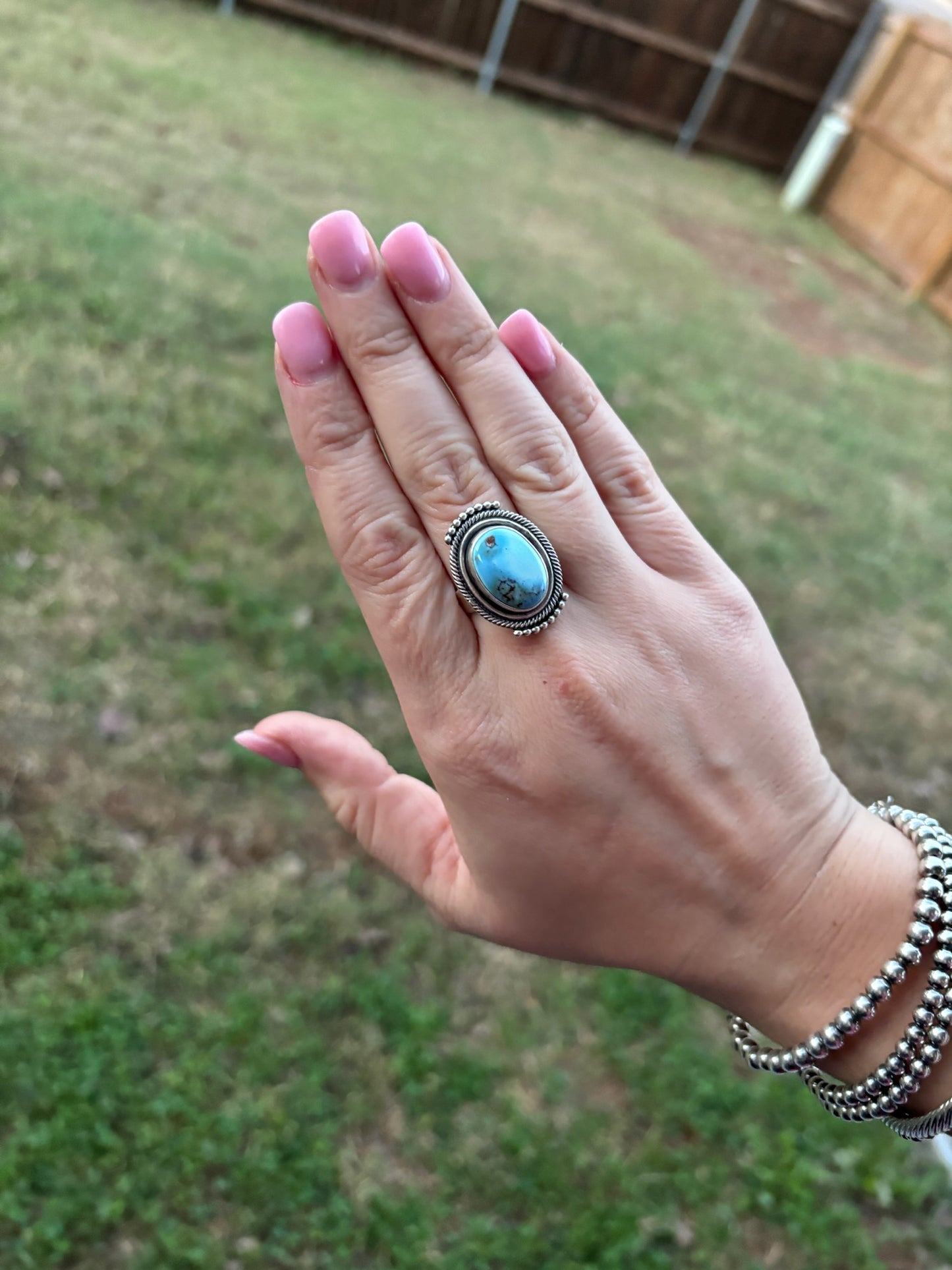 Golden Hills Oval Ring with Detail - MULTIPLE SIZES/VARIATIONS