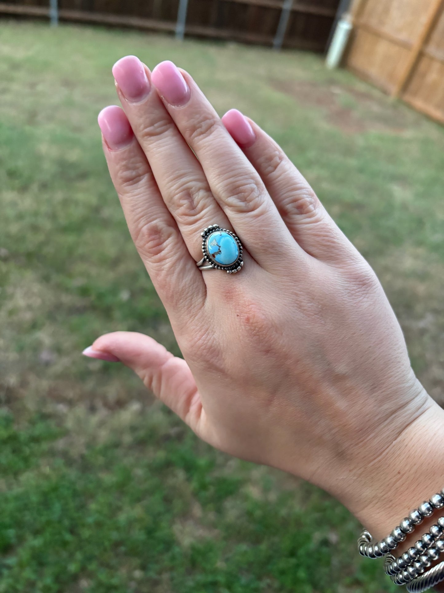 Golden Hills Oval Ring with Detail - MULTIPLE SIZES/VARIATIONS