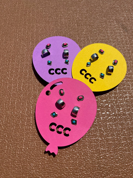 Birthday 3-Pair Earring Card