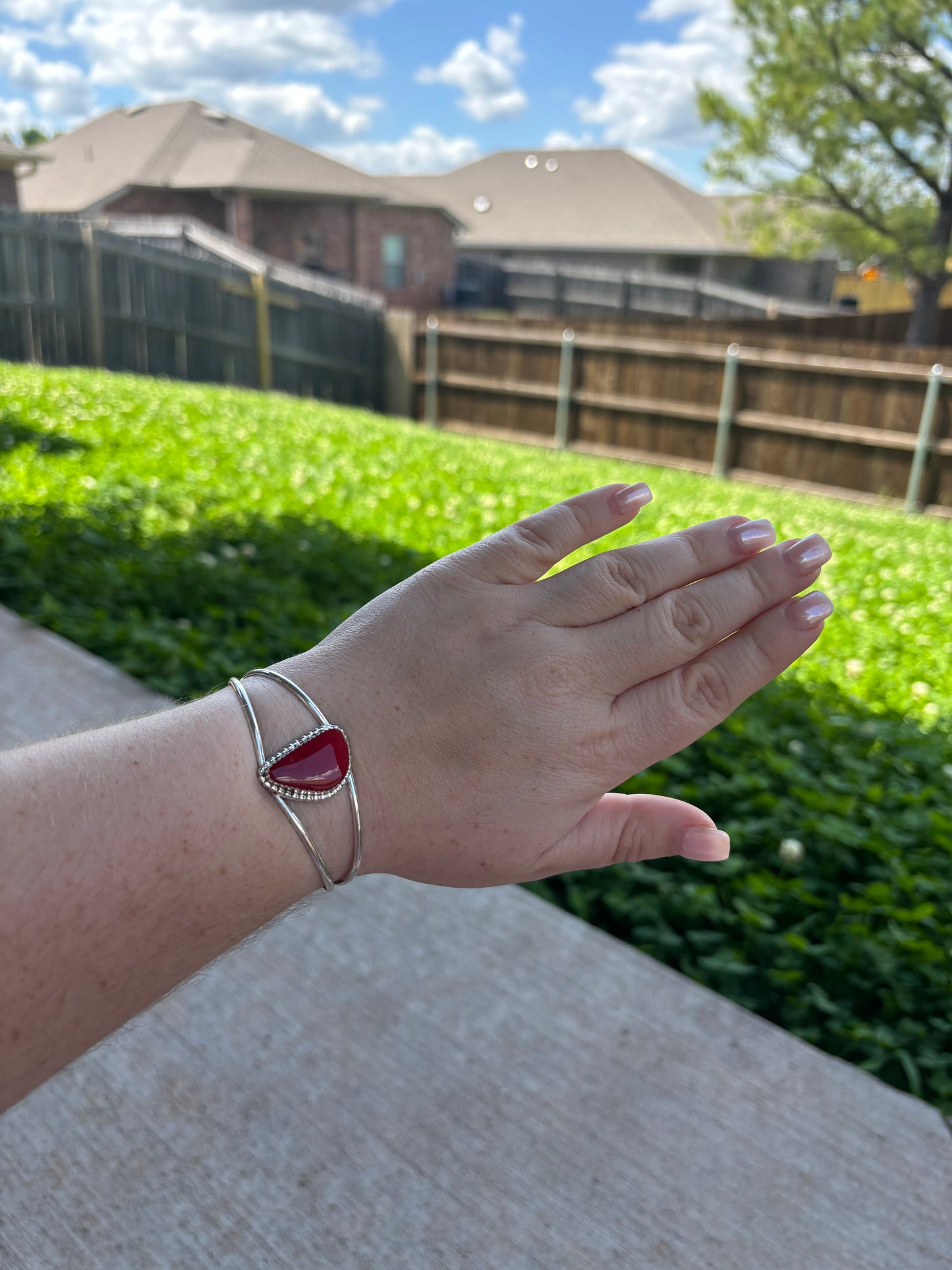 Rosarita Triangle Cuff with Split Band