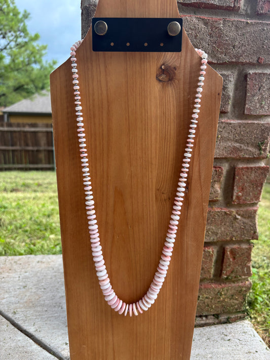 28" Graduated Pink Conch Disc with 2mm