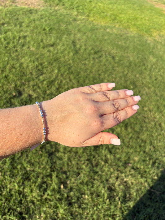 BB The ILY Gold With Silver Bracelet