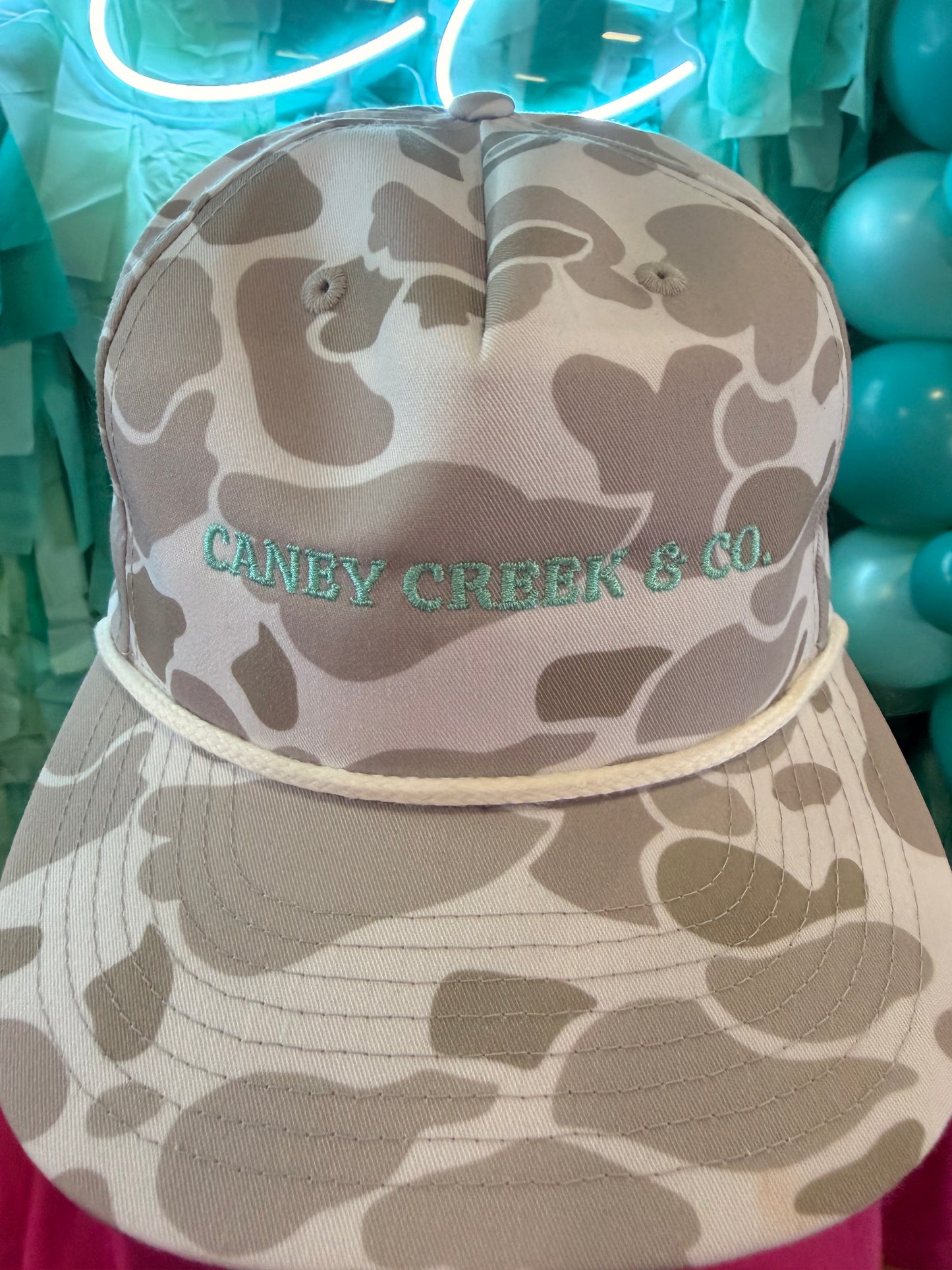 PRE-ORDER: Camo Richardson 256P Rope Trucker Cap